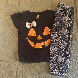 Halloween Pumpkin Face Costume Set for Kids